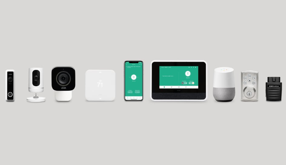 Vivint home security product line in Albany